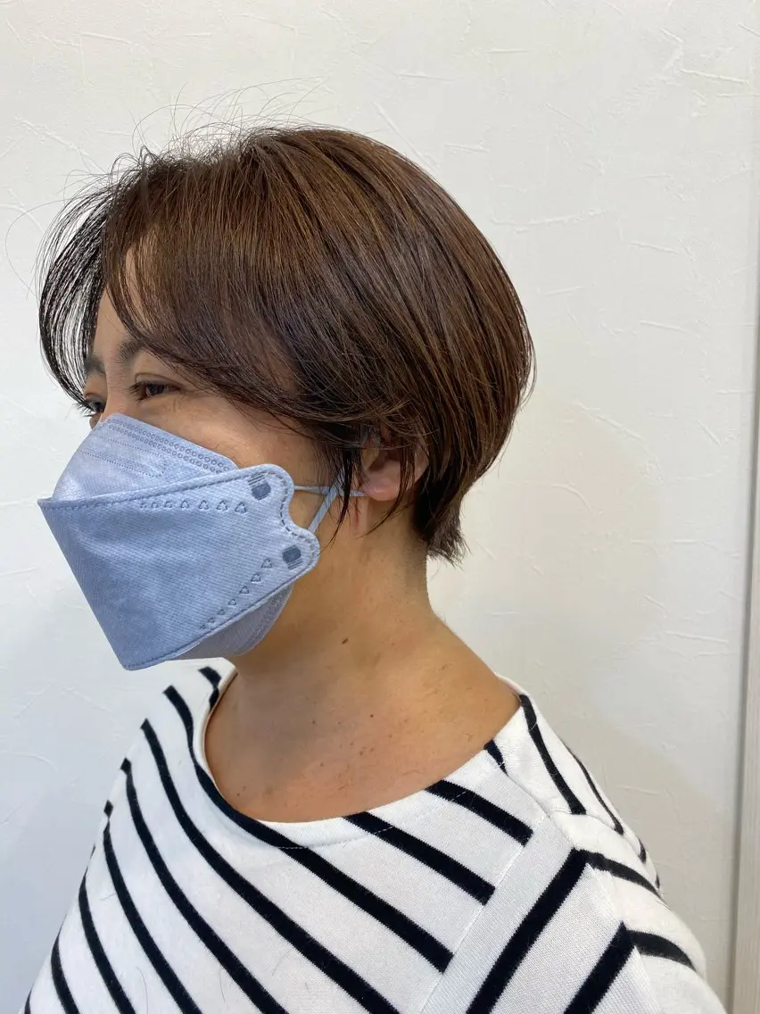 ショート カラー 似合う髪型が 分からない方へのヘアスタイル
