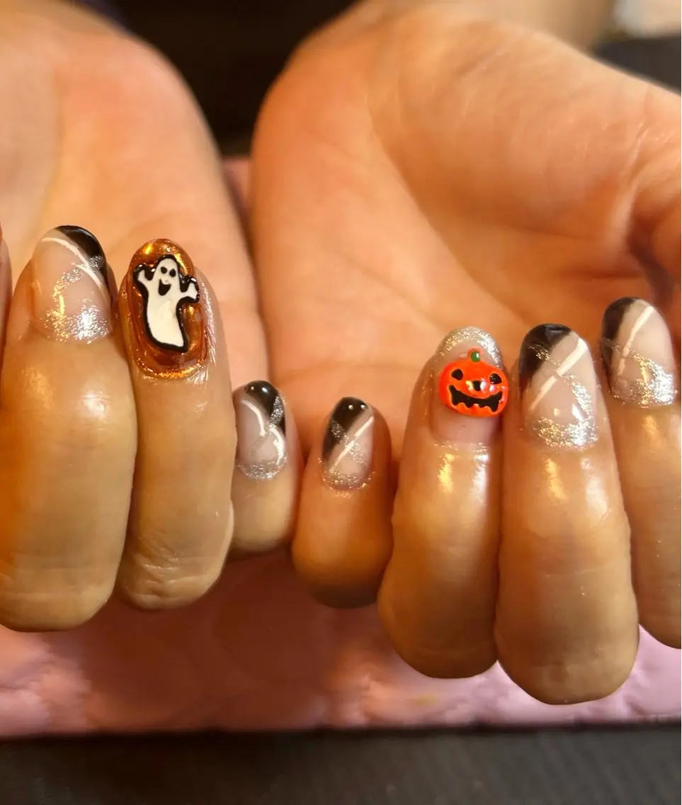 ネイル ハロウィン Asemota Shihoのネイルデザイン