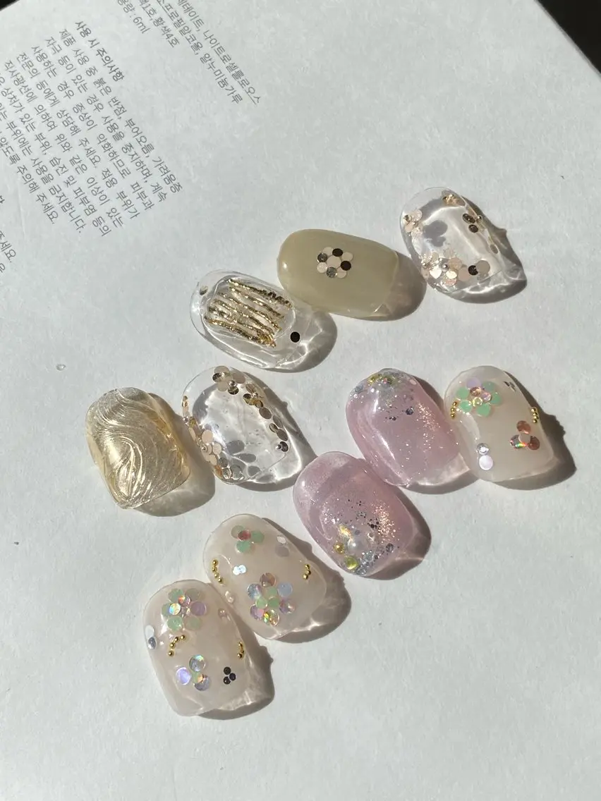 ネイル 成人式 フラッシュネイル フレンチネイル ジェルネイル 卒業式 ハンドネイル 草加ニュアンスネイル 🌚hersのネイルデザイン