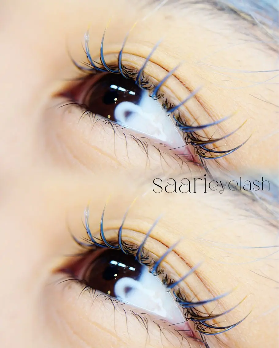 マツエク・マツパ saari eye lash staffのマツエク・マツパデザイン