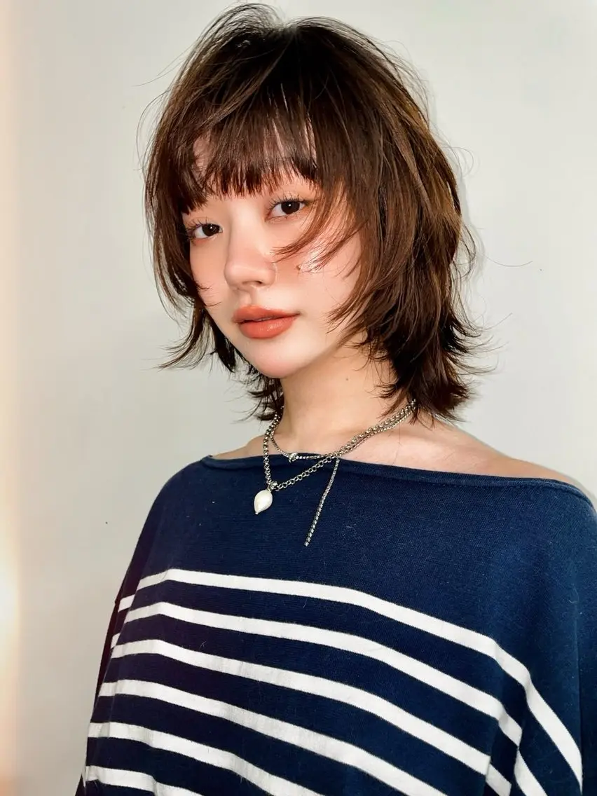 ショート 松村光留 /ショート/ウルフのヘアスタイル