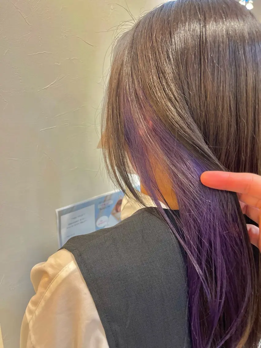 ミディアム カット ヘアカラー ゆうだい モデル募集中のヘアスタイル
