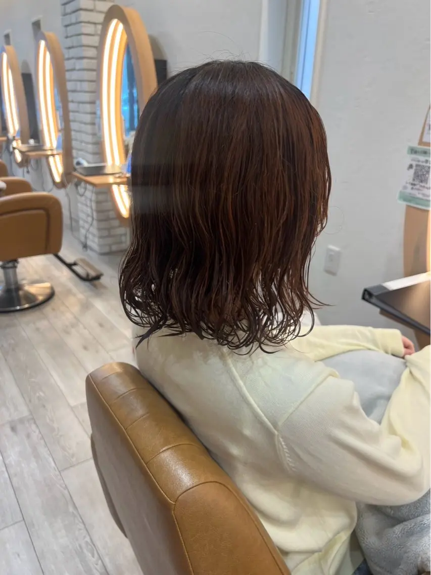 パーマ adorable 高橋 ひなののヘアスタイル