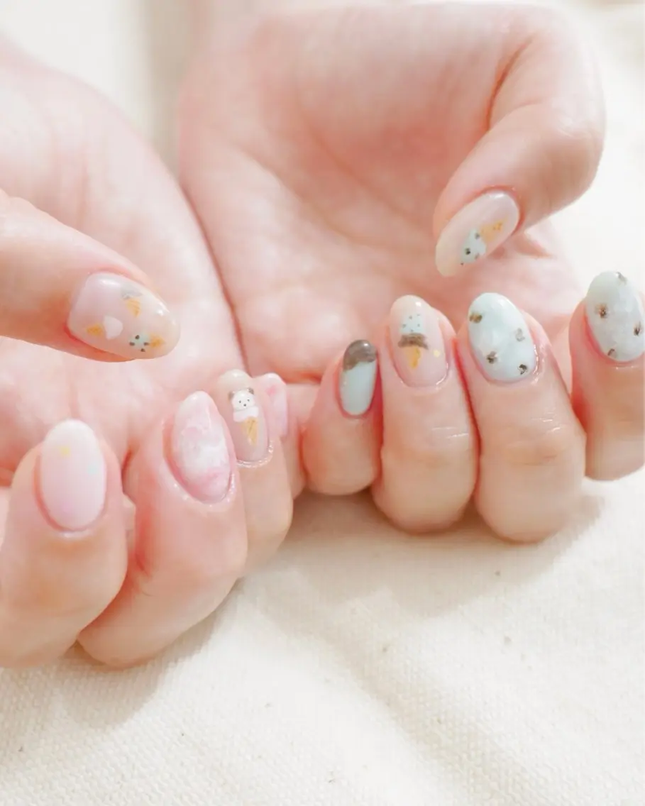 ネイル ハンドネイル usagi nailのネイルデザイン