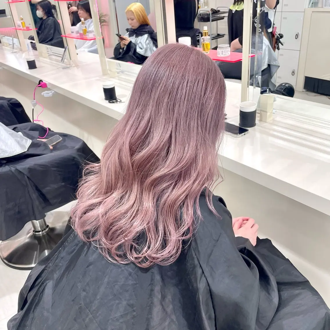 ロング 韓国ガーリー🤍ハイ トーン🤍Ayanaのヘアスタイル