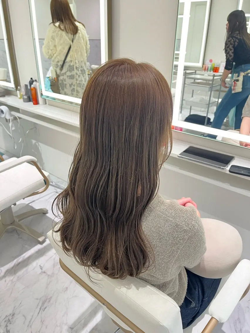 ロング ヘアカラー ParveMix /石田 佳澄🩶のヘアスタイル