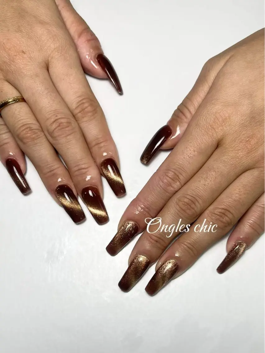ネイル ハンドネイル ongles chicのネイルデザイン