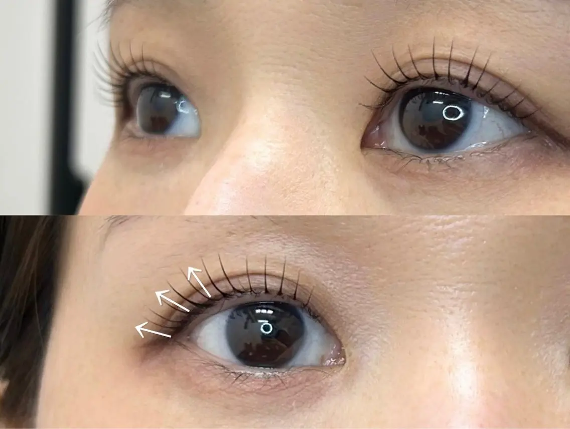 マツエク・マツパ 一重×まつ毛パーマ Peek eyeのマツエク・マツパデザイン