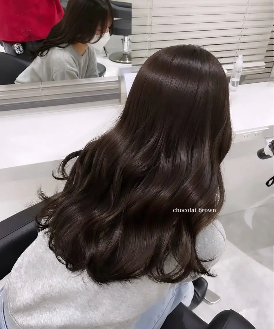 カラー ヘアカラー 🩶韓国透明感カラー /Yayoi🩶のヘアスタイル
