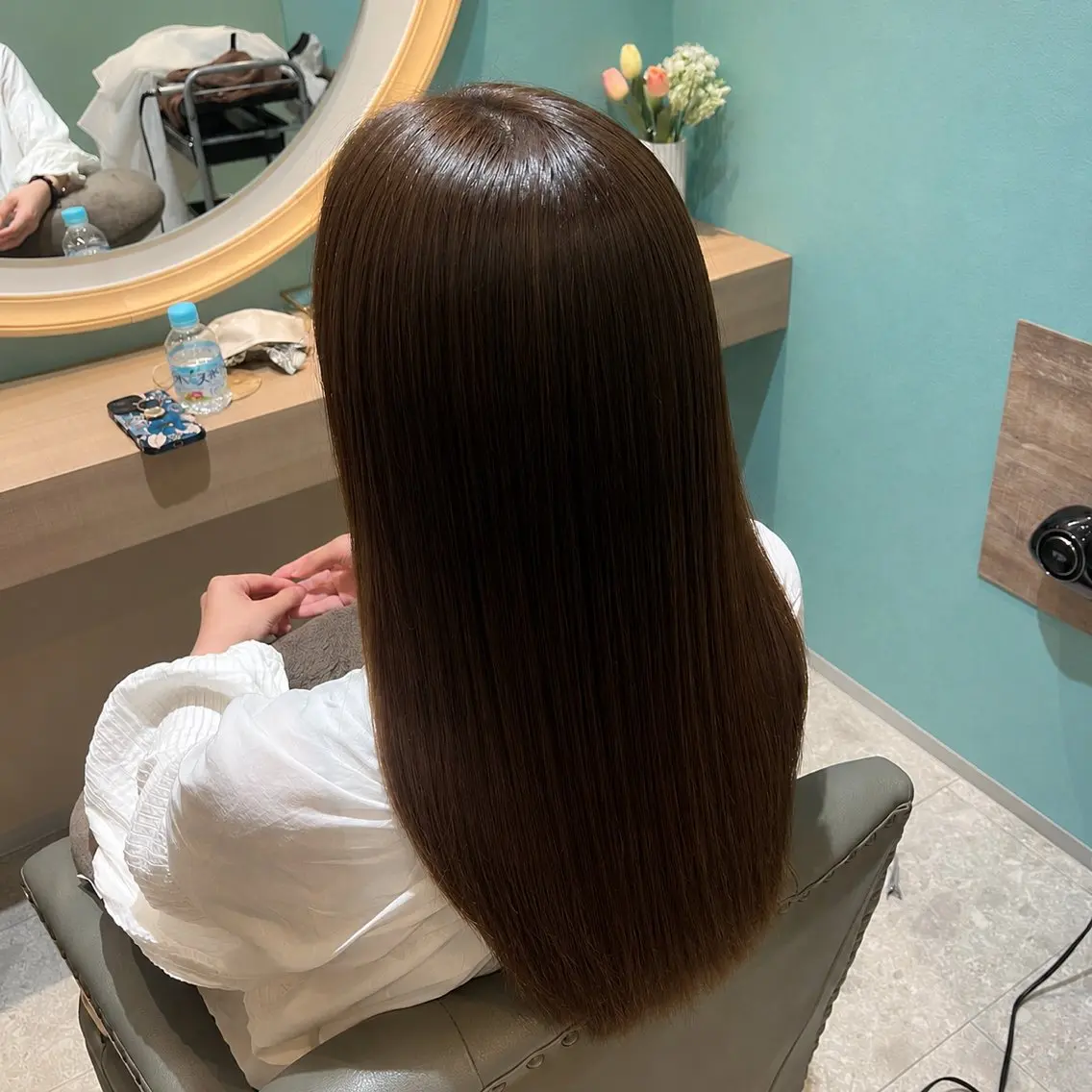ロング 縮毛矯正 トリートメント リシュ/ Anphiのヘアスタイル