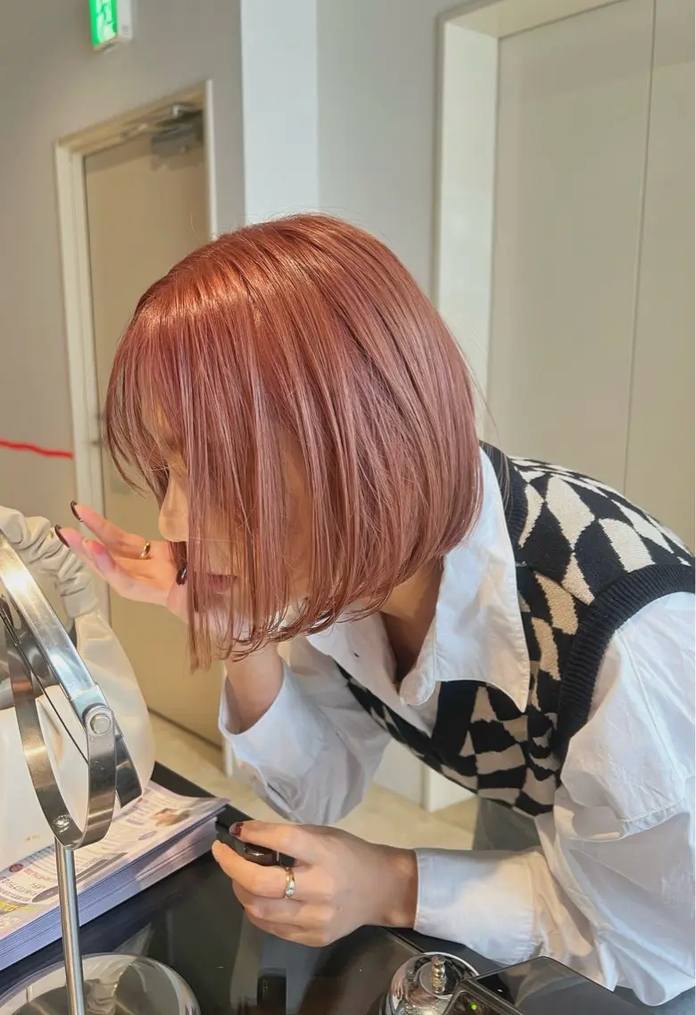 ミディアム カット 大澤 叶方のヘアスタイル