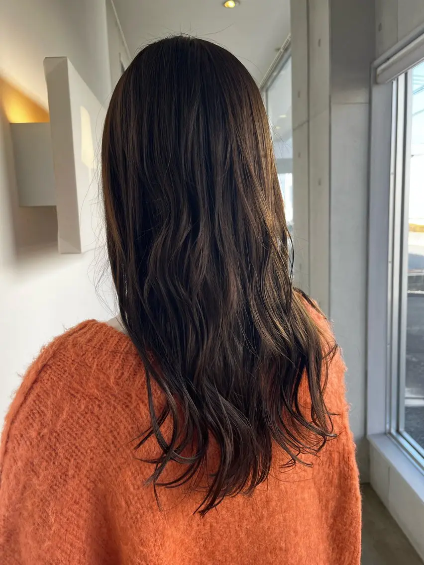 ミディアム おせ ちさとのヘアスタイル