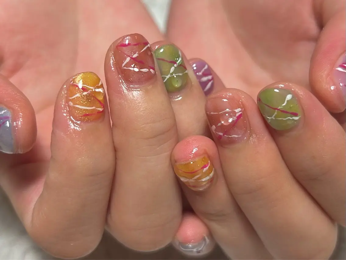 ネイル mermaid nailのネイルデザイン