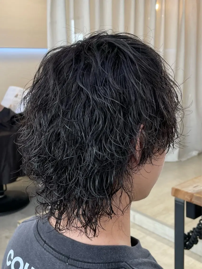 パーマ メンズ ハヤシ ホマトラのヘアスタイル