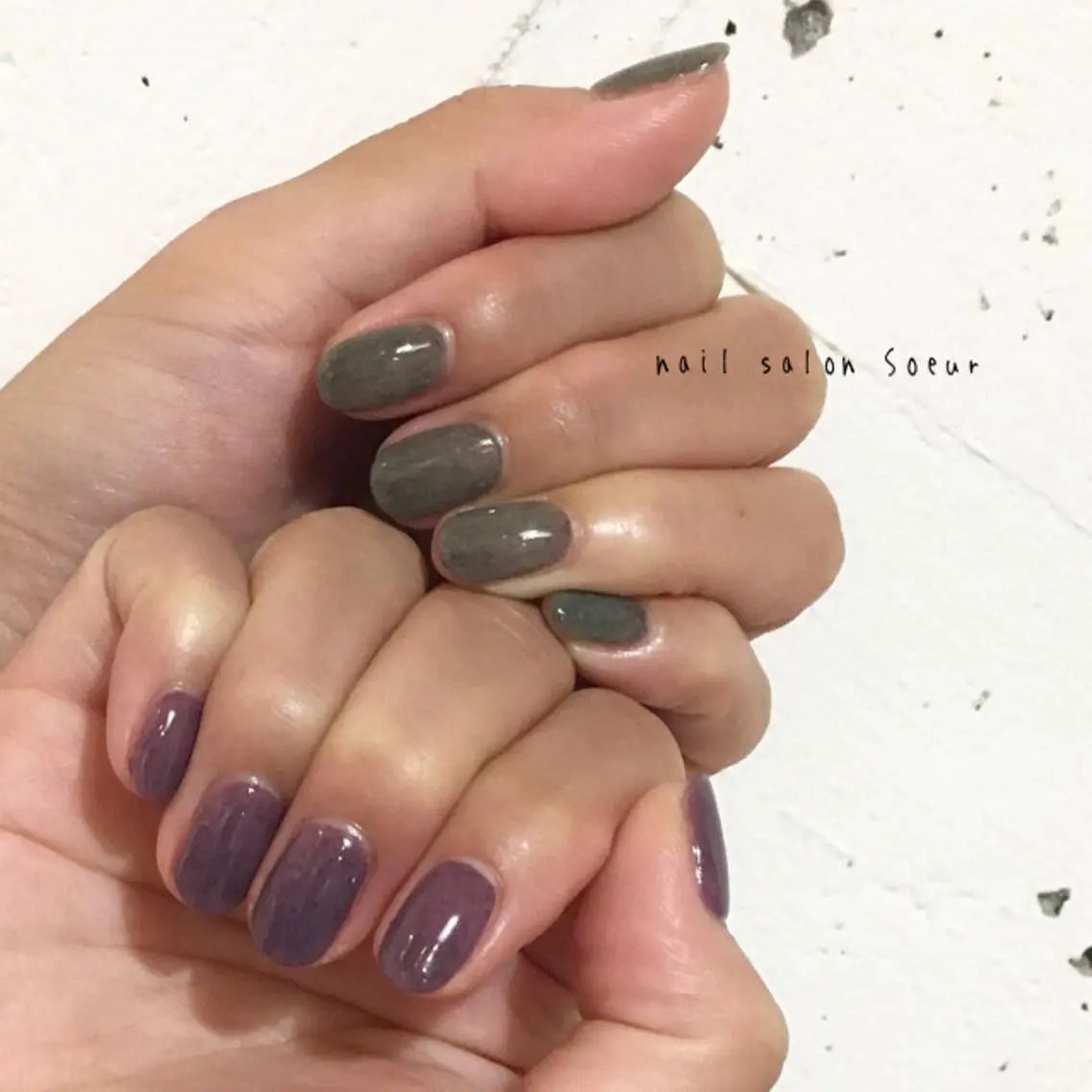 ネイル クリアネイル ジェルネイル ミラーネイル ワンカラーネイル ストーンネイル ハンドネイル nail salon Soeurのネイルデザイン