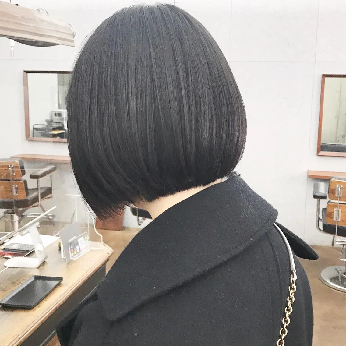ショート 前下がりボブ ボブ ショートヘア カット ✂︎ウルフ・ショート ✂︎MIKUNIのヘアスタイル