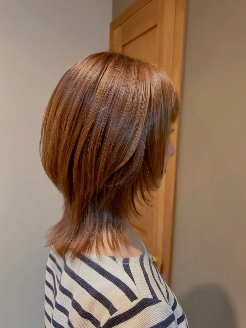 セミロング ムラヤマ .のヘアスタイル