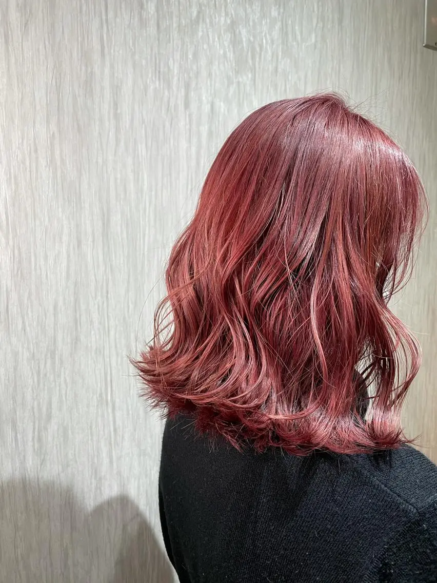 【❄️ミニモ限定価格❄️】カット✂️+ケアブリーチ🌈+カラー❄️+3stepトリートメント✨の写真
