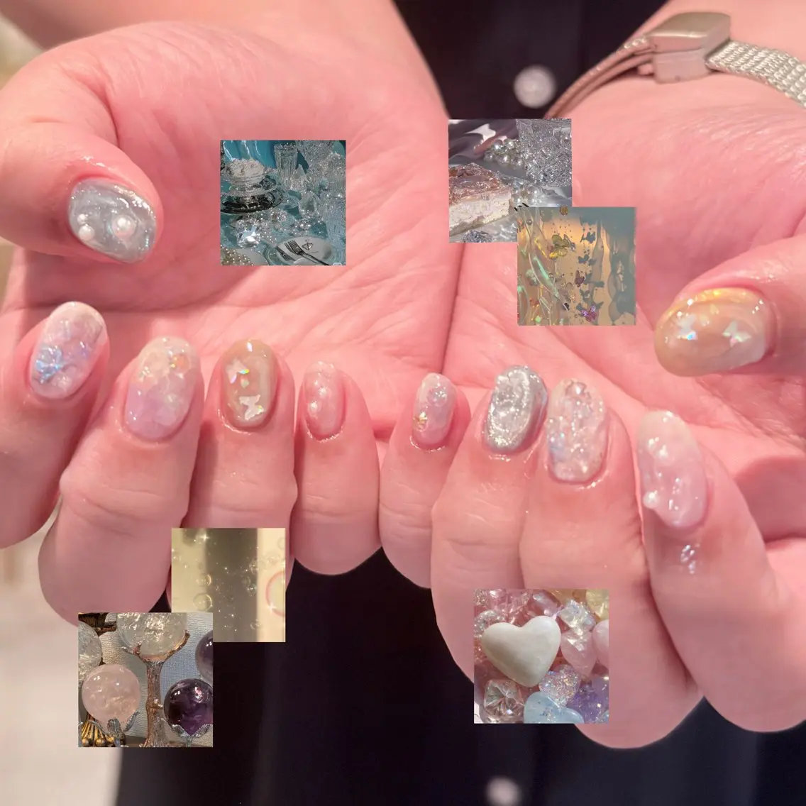 ネイル ハンドネイル 🎀フェイ フェイ🫧💗のネイルデザイン