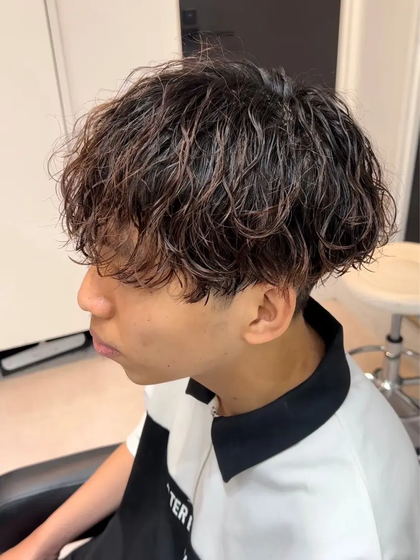 ショート メンズ特化／マッシュ ／ツイスパ　たいせいのヘアスタイル