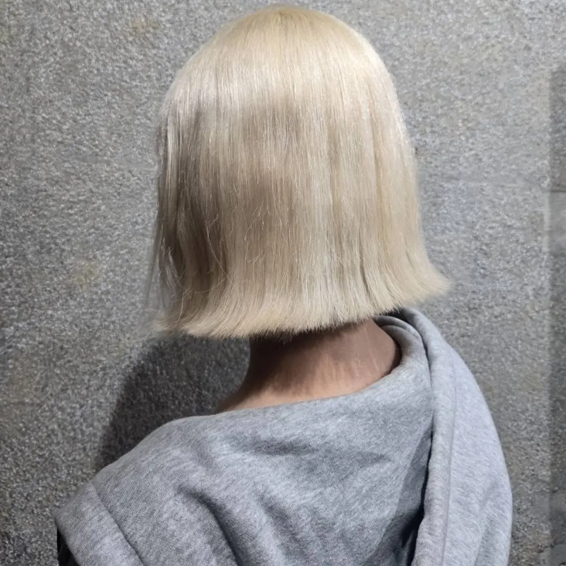 カラー 艶髪縮毛矯正×透明感 カラー◎mikuのヘアスタイル