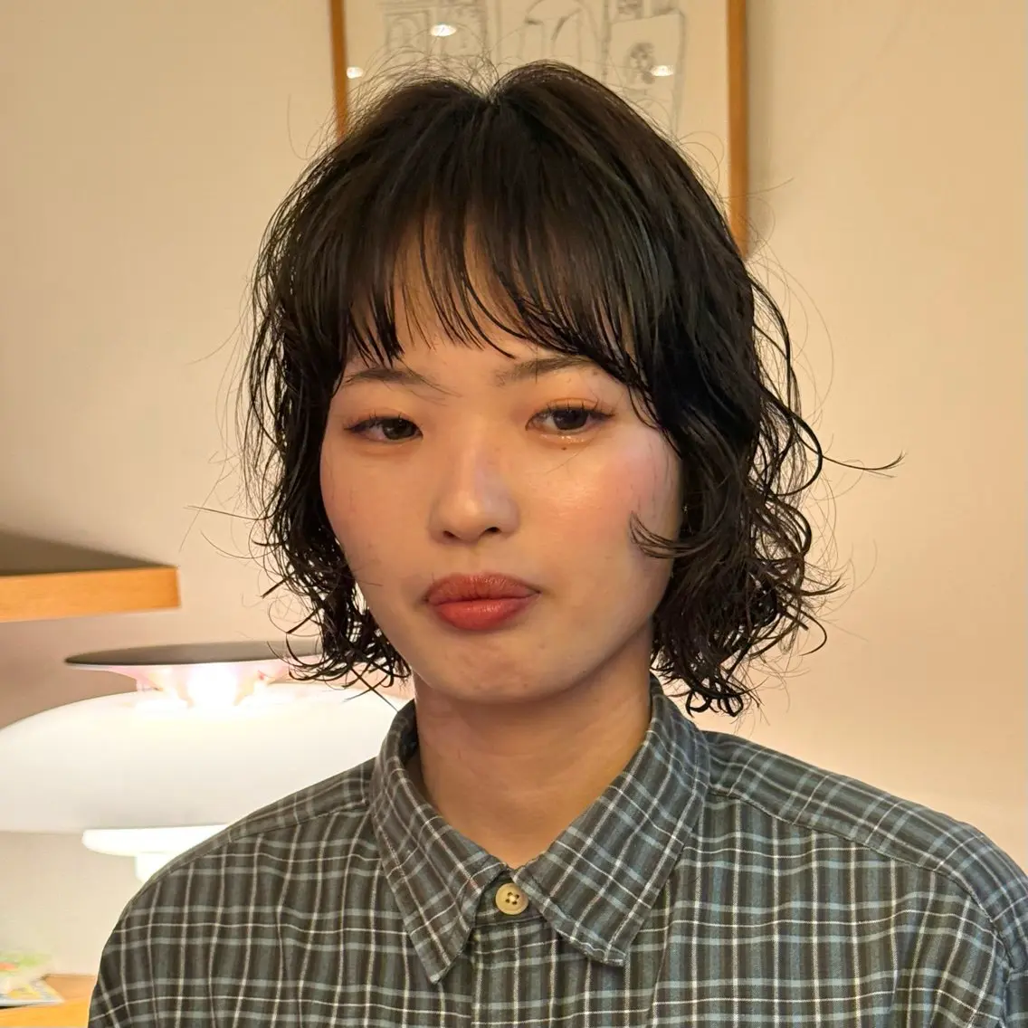 ショート パーマ ボブレイヤー ボブ レイヤーカット カット パーマ トリートメント レディースパーマ/ 合田  有一朗のヘアスタイル