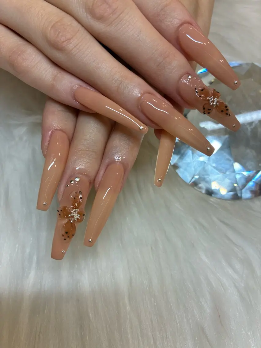 ロング Hanon ハノンのネイルデザイン