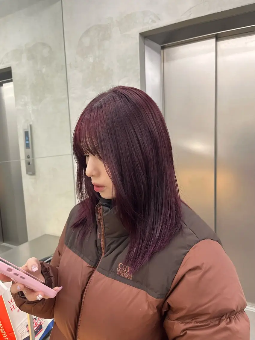 カラー ヘアカラー ベージュカラー🤎 ayukaのヘアスタイル