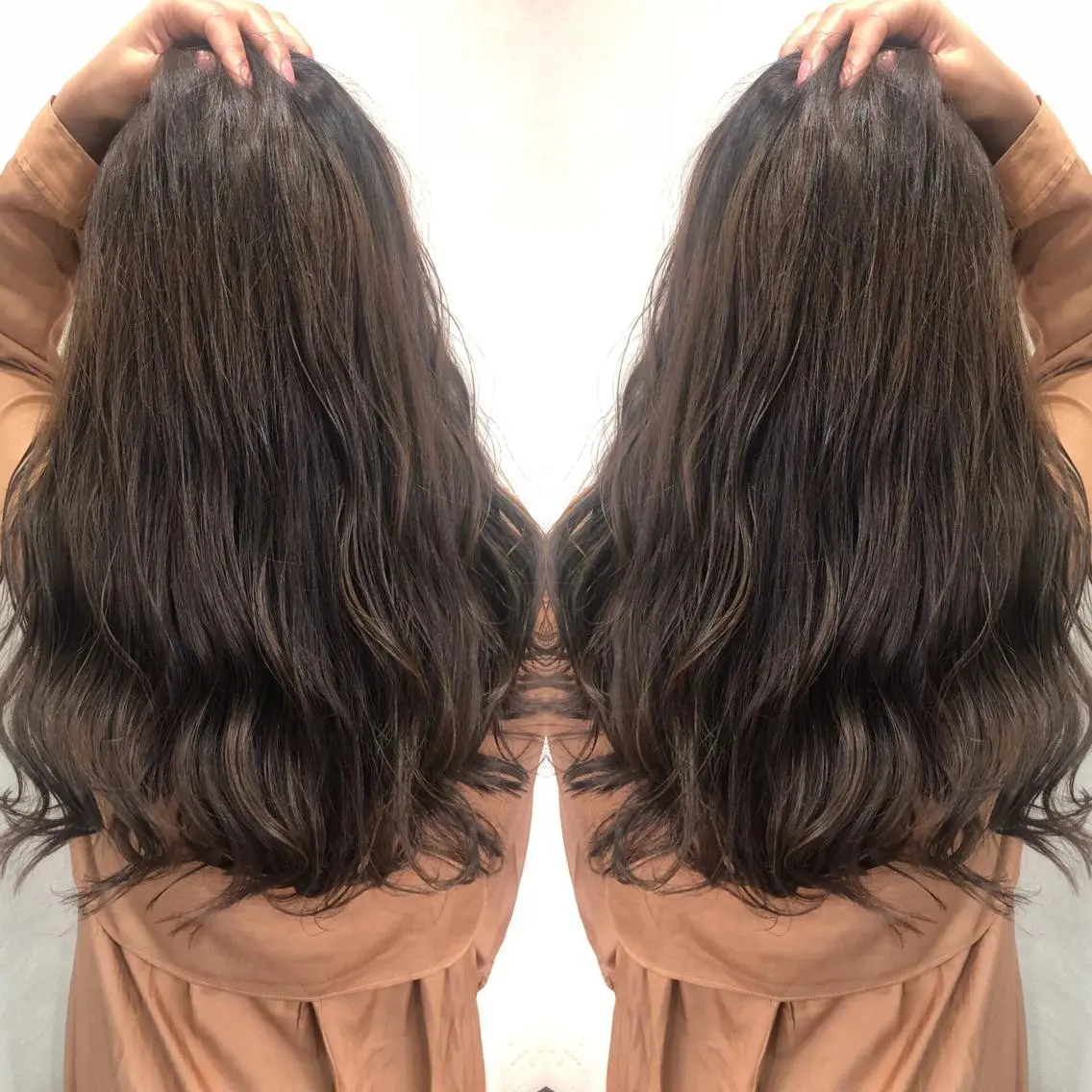 ロング カラー カット ヘアカラー トリートメント ♡美髪•艶髪♡砂川 なつきのヘアスタイル