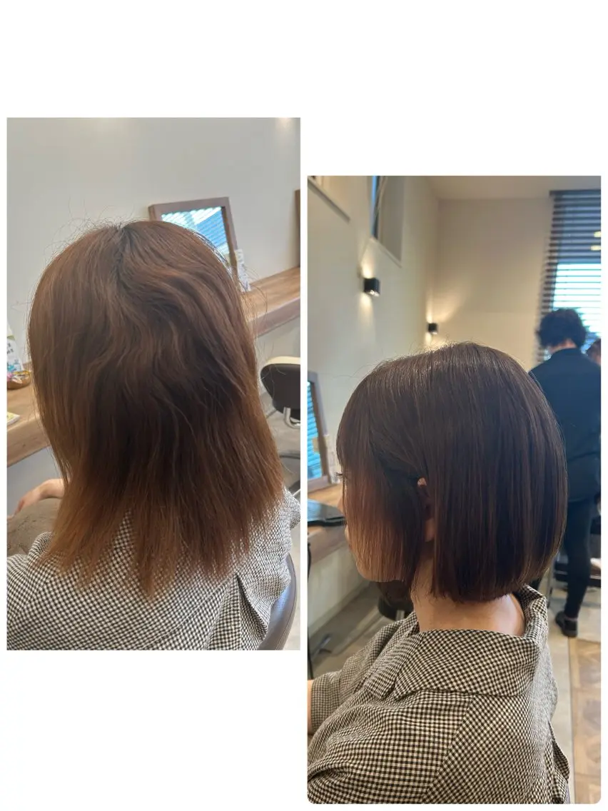 ミディアム パーマ やまこし 美裕樹のヘアスタイル