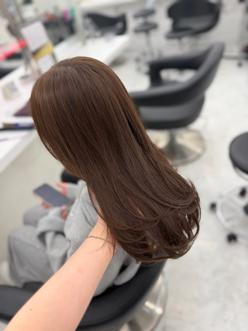 ロング カラー カット ヘアカラー 🤍レイヤー/顔周り /hirari🤍のヘアスタイル