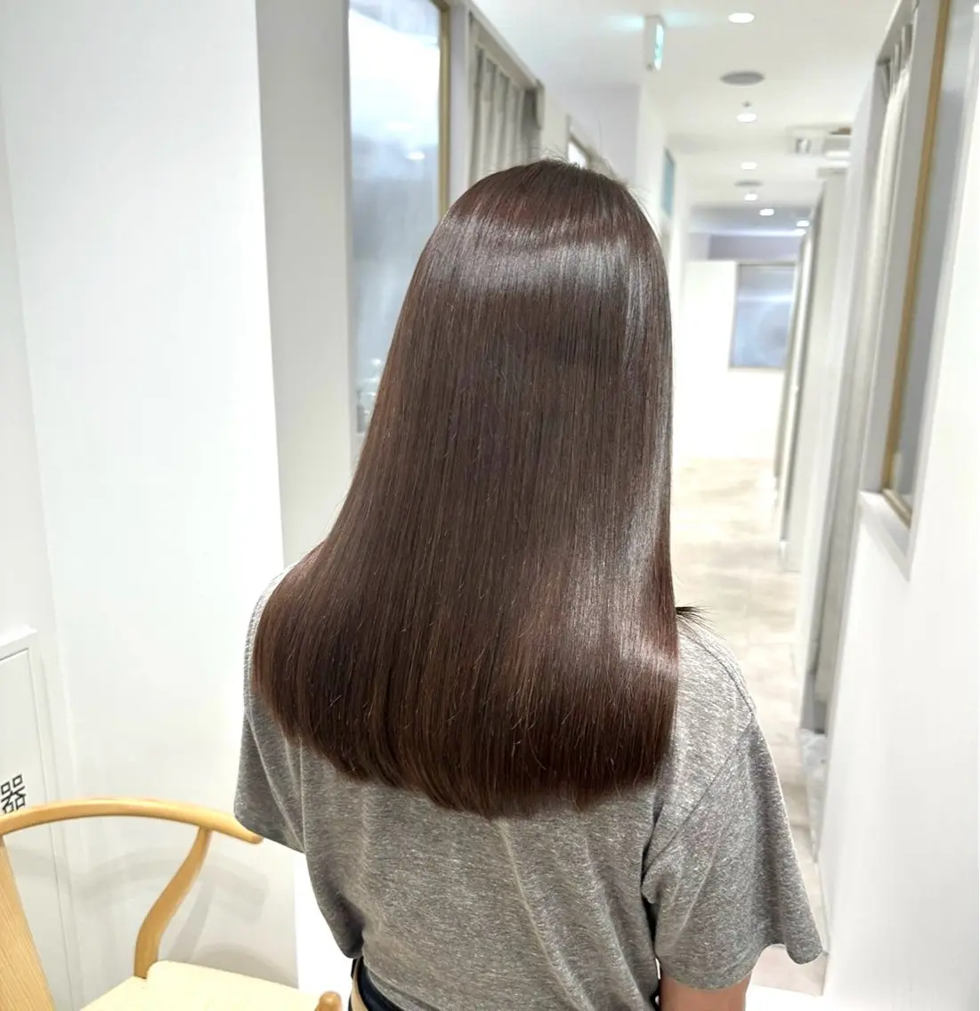 セミロング カラー 緑区/艶髪 🦋柿下のヘアスタイル