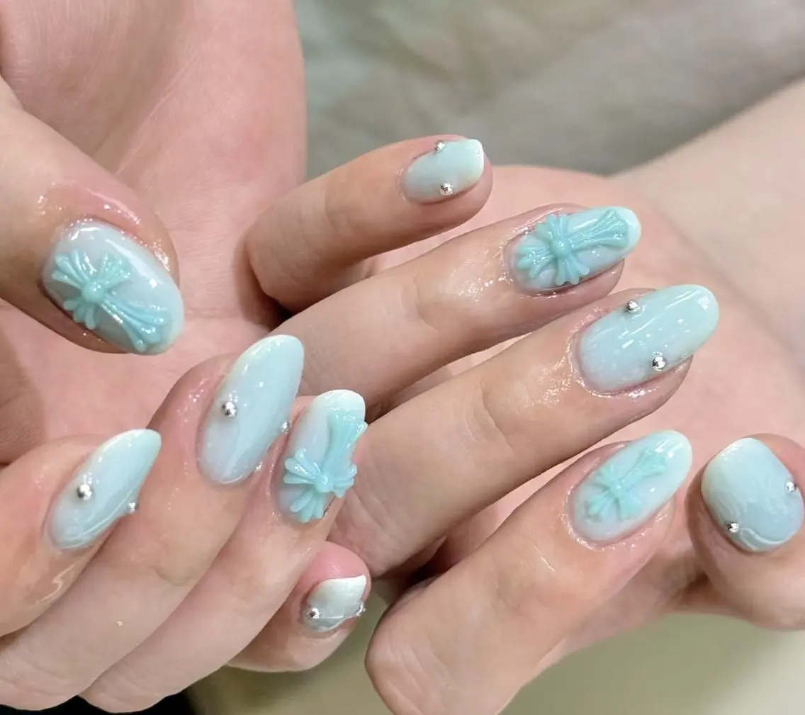 ネイル ハンドネイル 🎀 KiKi_nailのネイルデザイン