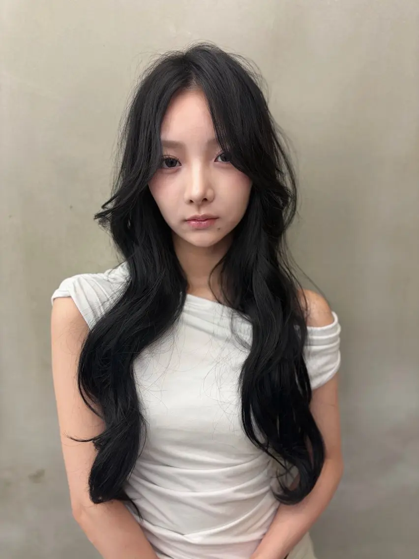 ロング カット ヘアカラー トリートメント ✨縮毛矯正✨レイヤー ホウダカズヒロのヘアスタイル
