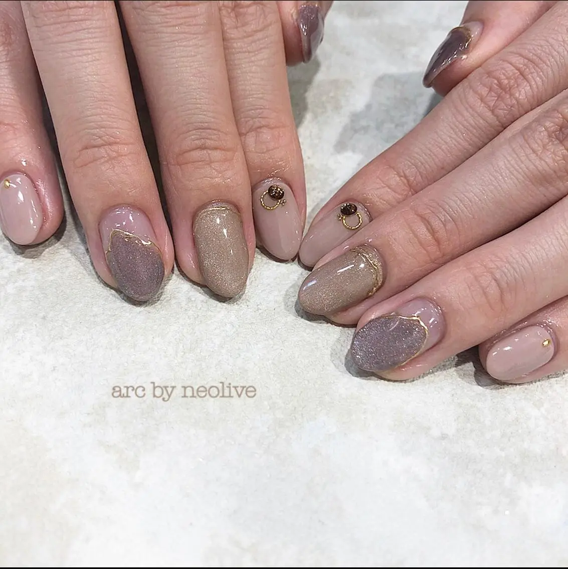 ネイル マグネットネイル rina eye&nailのマツエク・マツパデザイン