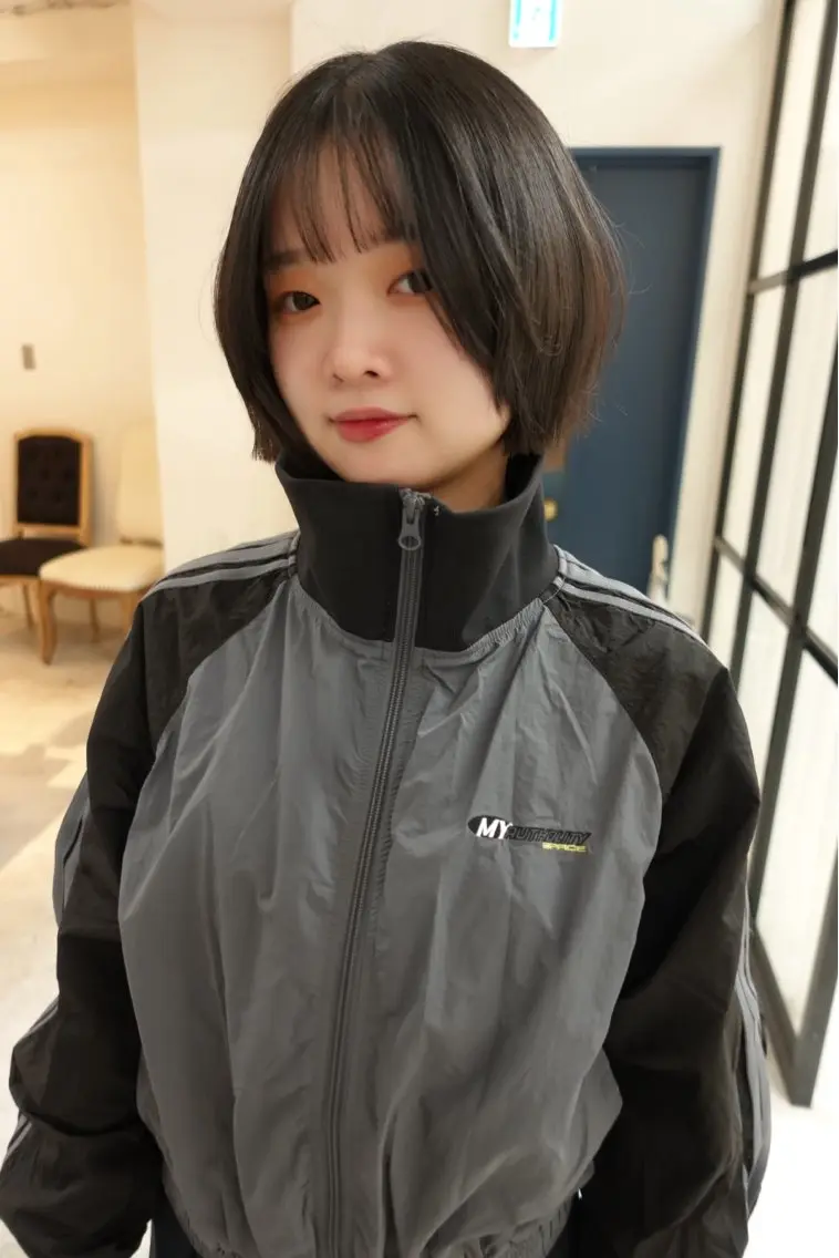 ショート 柴田美育/ カットモデル募集のヘアスタイル