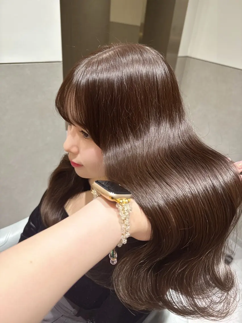 ロング hanane🎀 /ジャニオタ美容師のヘアスタイル