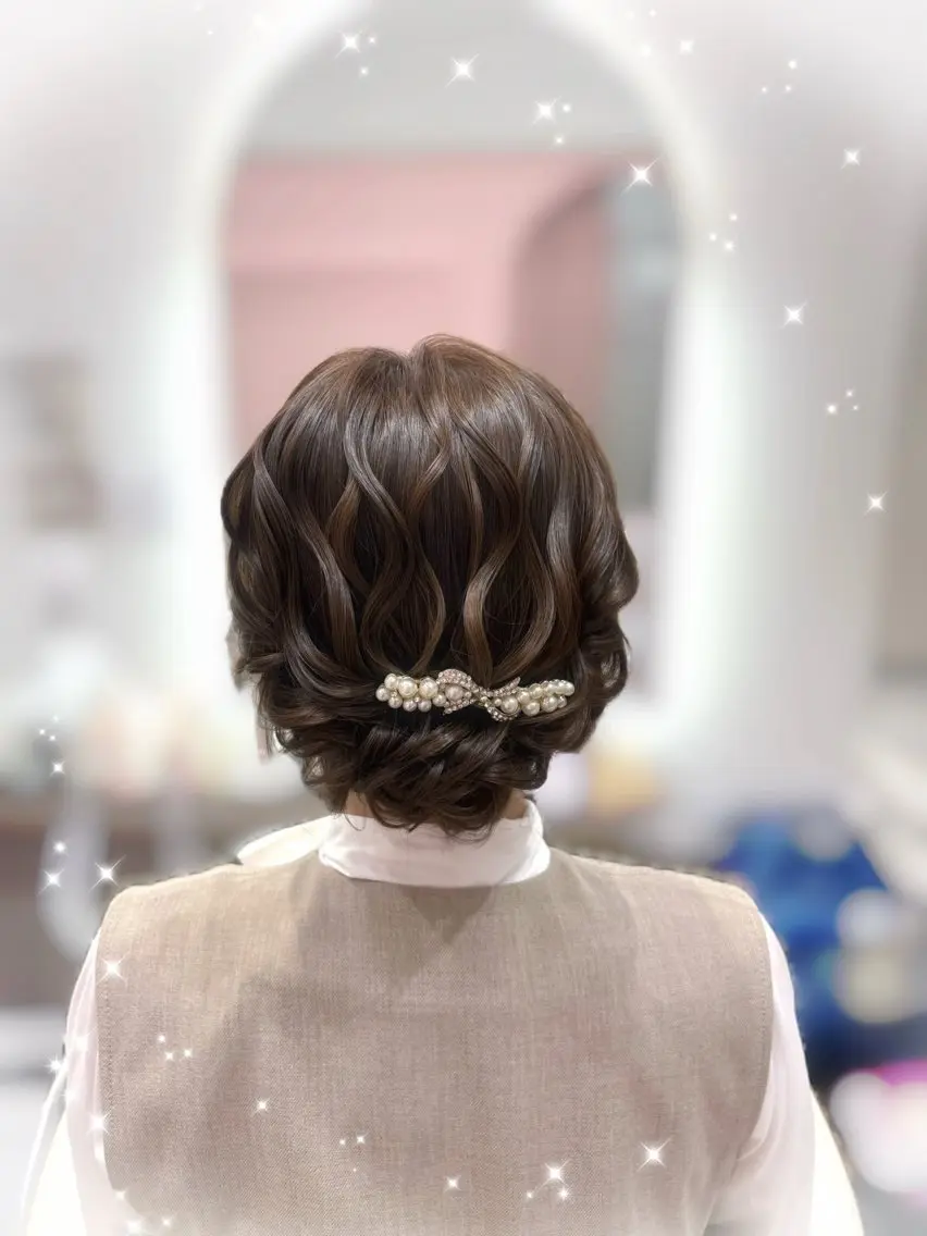 ヘアアレンジ lien eriiのヘアスタイル
