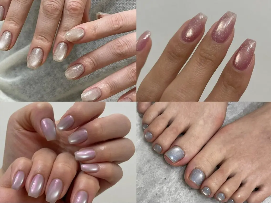 春夏に向けて✨ハンド+フットセットメニュー【マグネットワンカラー】の写真
