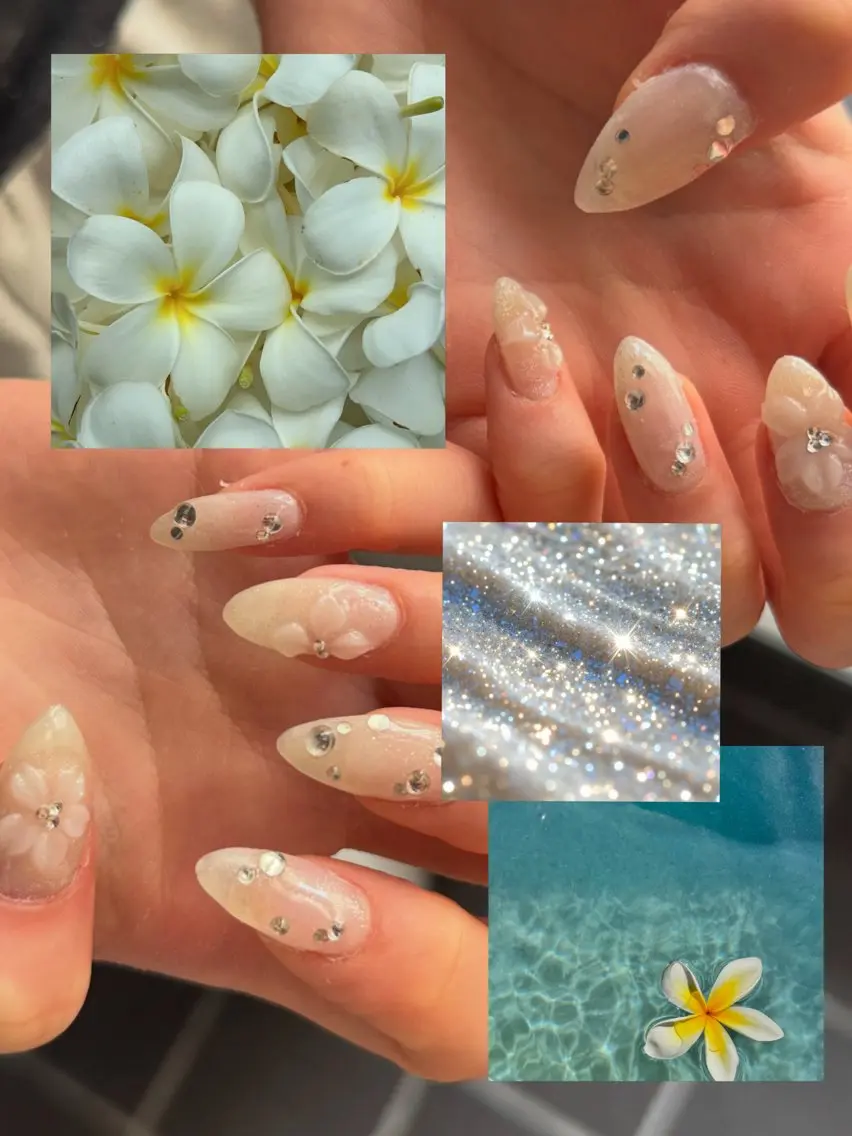 ネイル ハンドネイル フットネイル カエデ/ 海外ネイル🌺のネイルデザイン