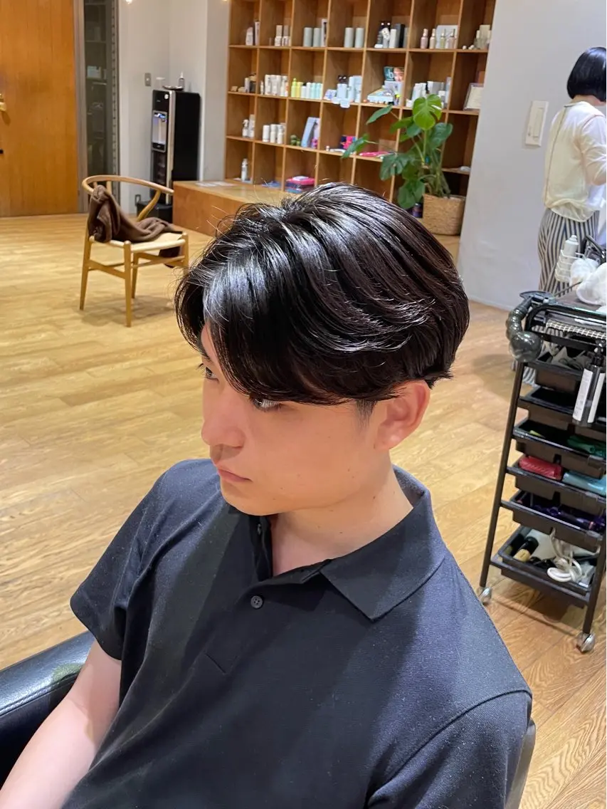 ショート カット パーマ 縮毛矯正/レイヤー 🌙児玉光瑠のヘアスタイル