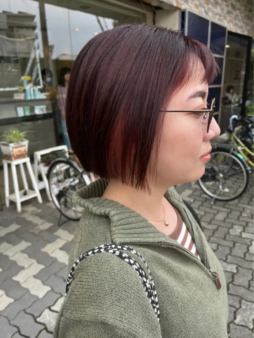 ショート カラー 北川 泰之のヘアスタイル