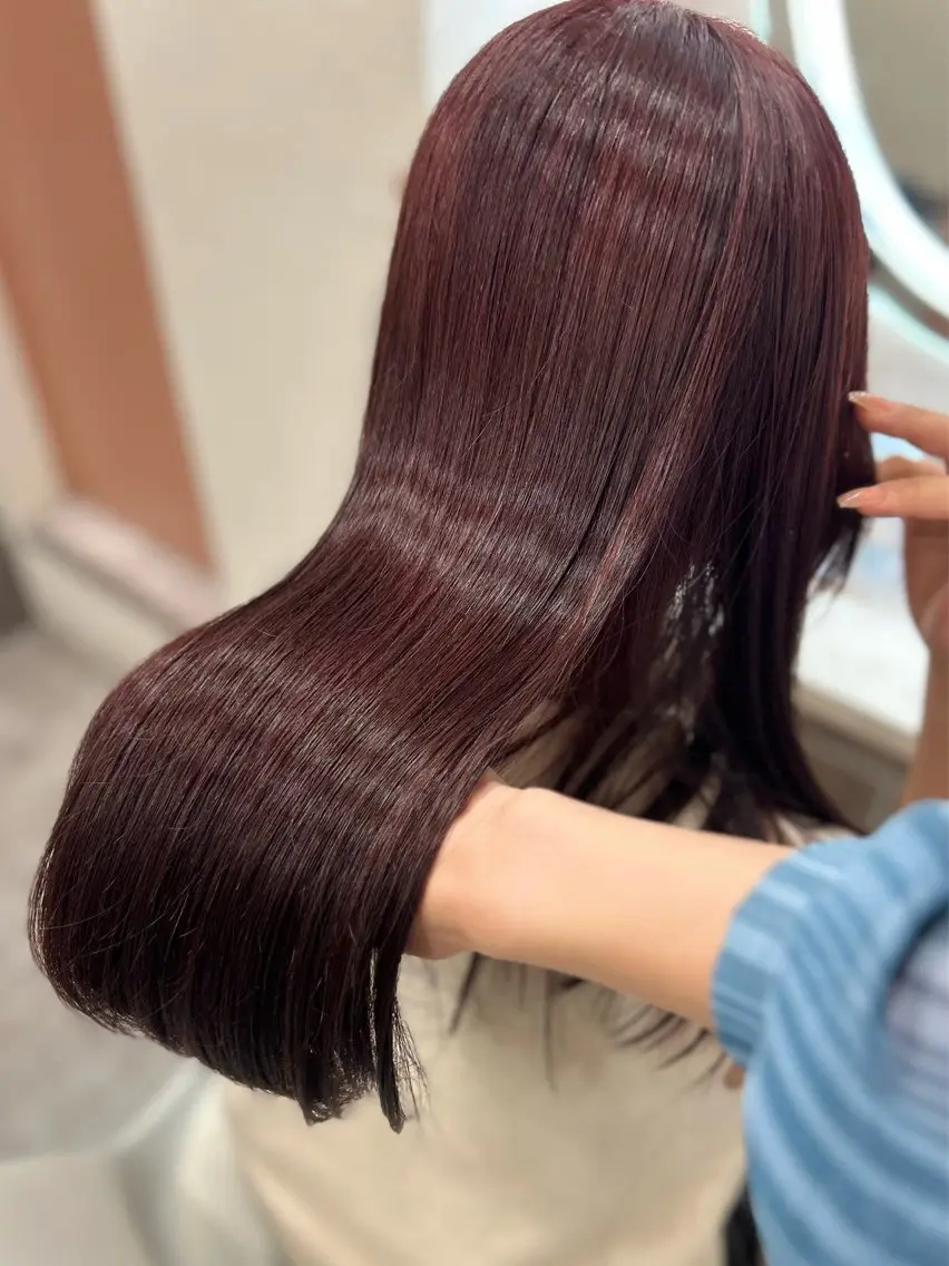 【モデル限定】艶髪カラーの写真
