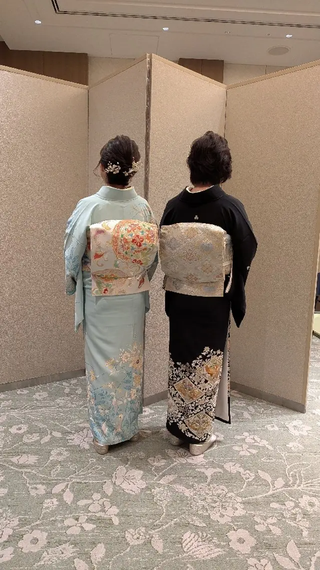 留袖　結婚式参列👘の写真