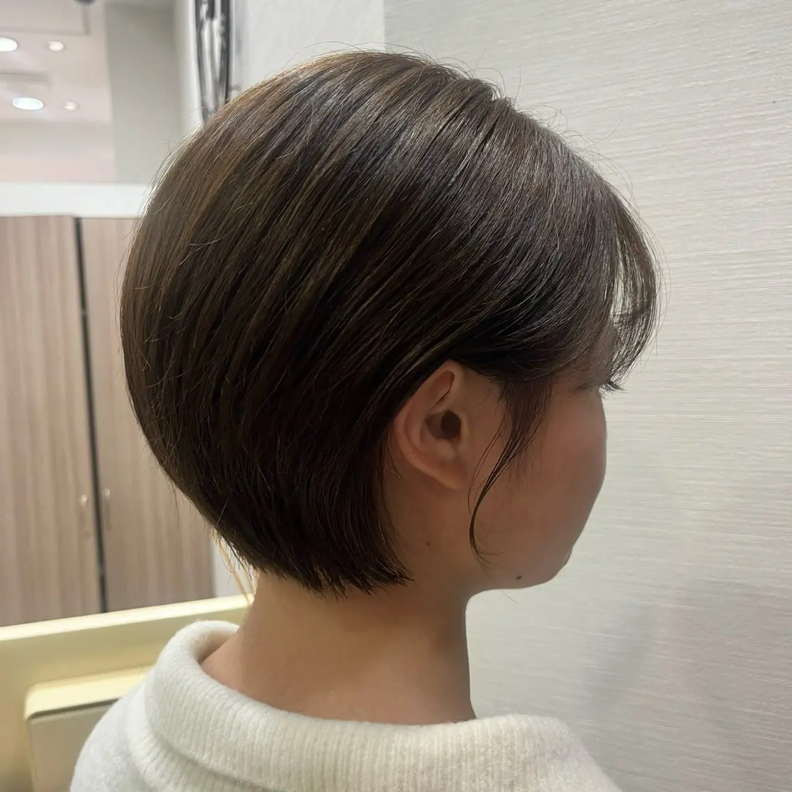 ショート カット トリートメント 🐾 脱白髪染め 篠崎🐾のヘアスタイル