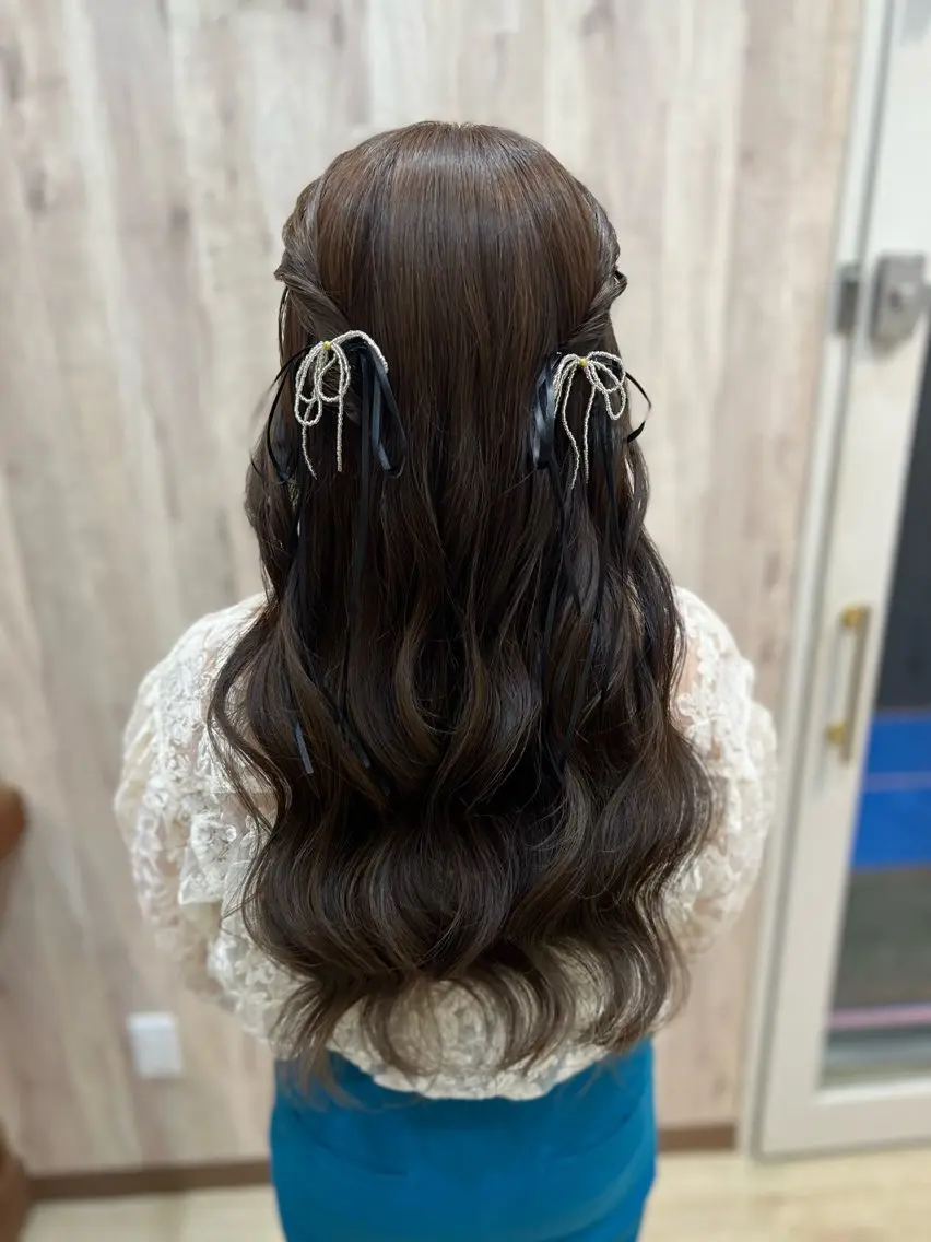 ヘアアレンジ ヘアセット ヘアメイクネイリスト hidemi中目黒のヘアスタイル