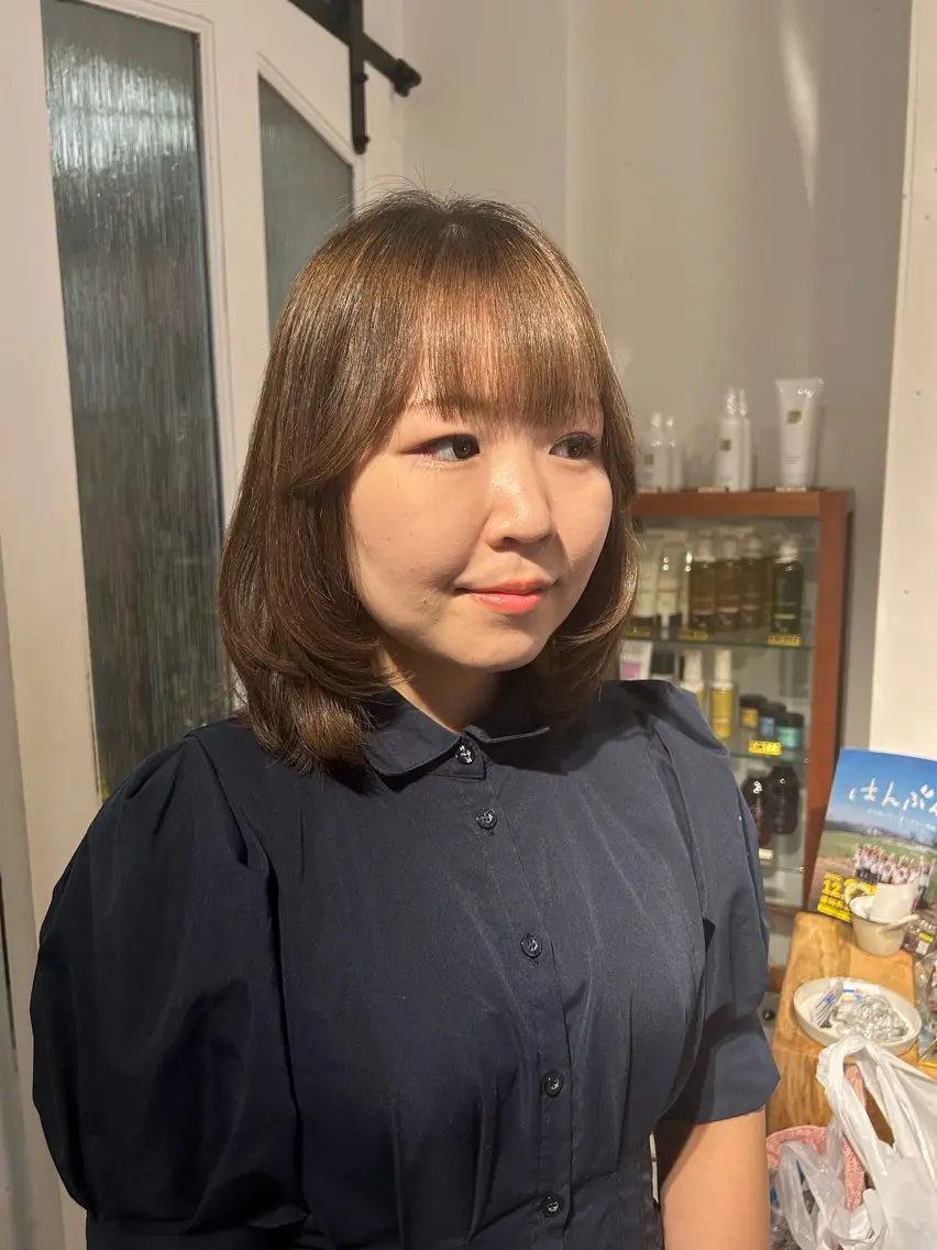 ミディアム 櫻井園子🌸 久屋大通/高岳のヘアスタイル