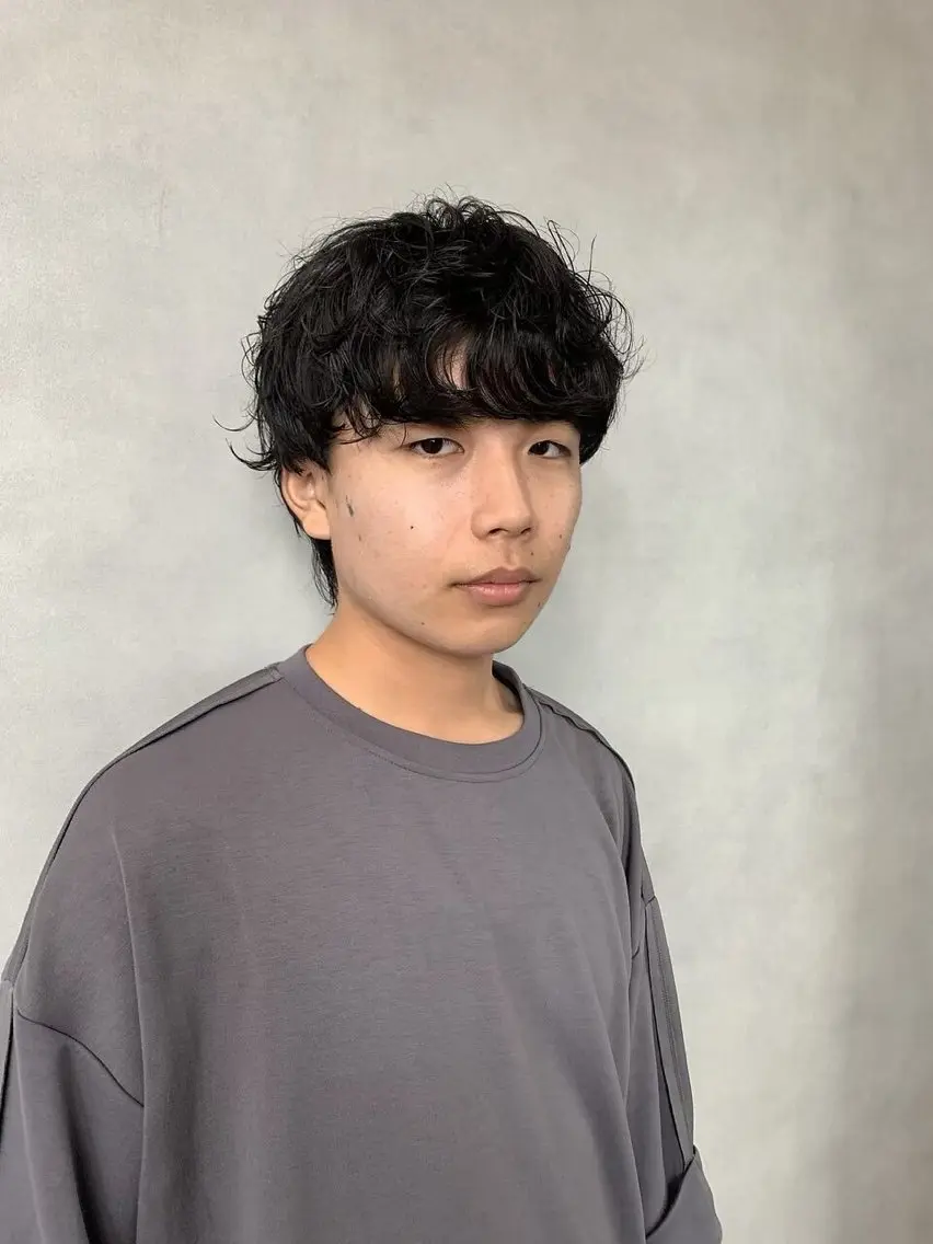 ショート カラー メンズ The Ect 江坂Kurumiのヘアスタイル