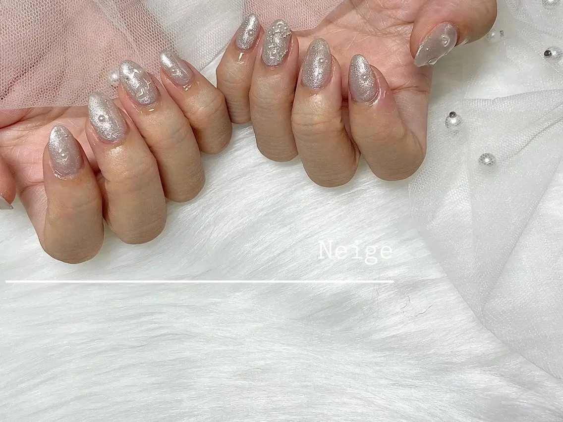 ネイル ハンドネイル Neige‪𓂃ai ＊梅津 / 松尾のネイルデザイン