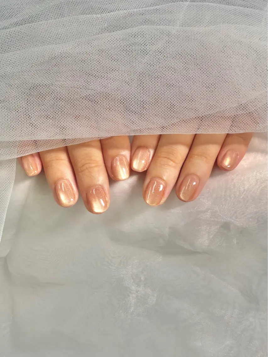 ネイル マグネットネイル マグネットワンカラー ワンカラーネイル nail Latteのネイルデザイン